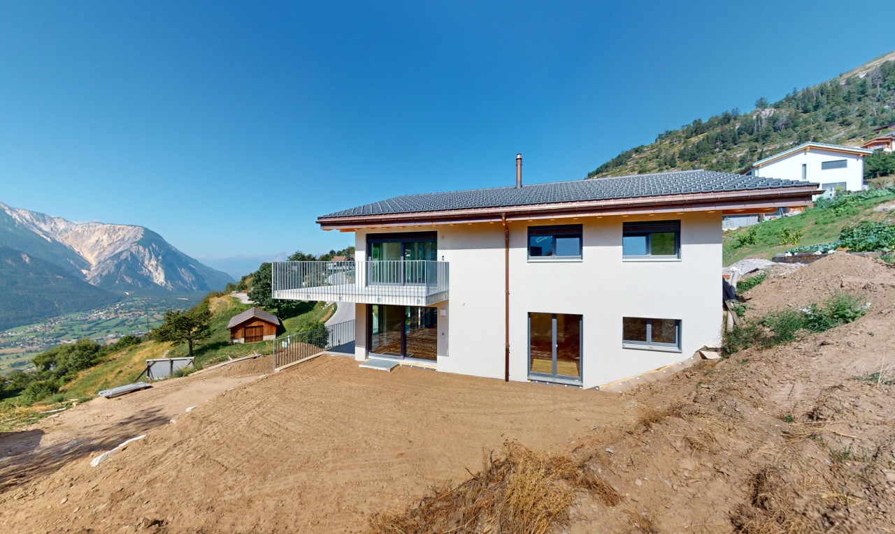 Neubauwohnung mit Bergblick in Erschmatt – Mietkauf möglich - 3