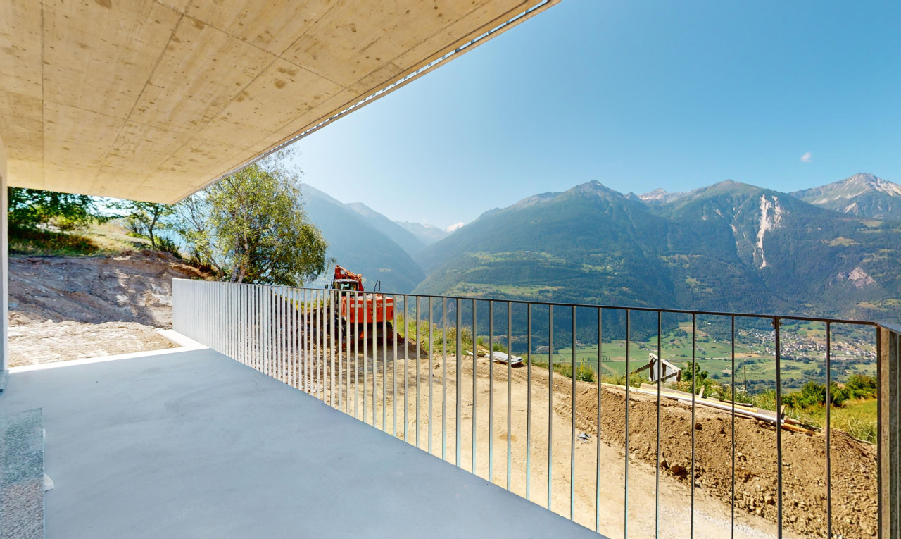 Neubauwohnung mit Bergblick in Erschmatt – Mietkauf möglich - 4