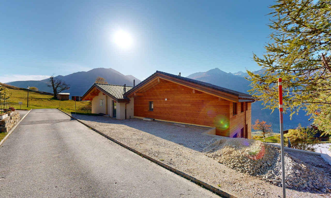 Brand New Apartment with Panoramic View, 5 Minutes from Leuk - 2