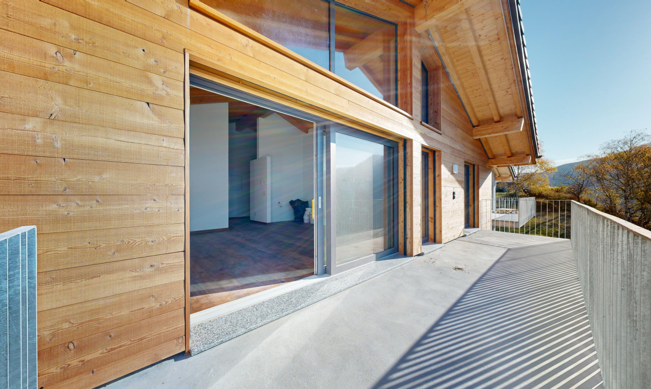 Brand New Apartment with Panoramic View, 5 Minutes from Leuk - 7