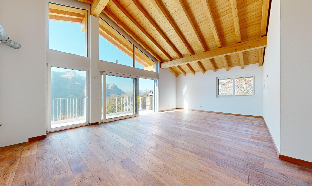 Brand New Apartment with Panoramic View, 5 Minutes from Leuk - 10