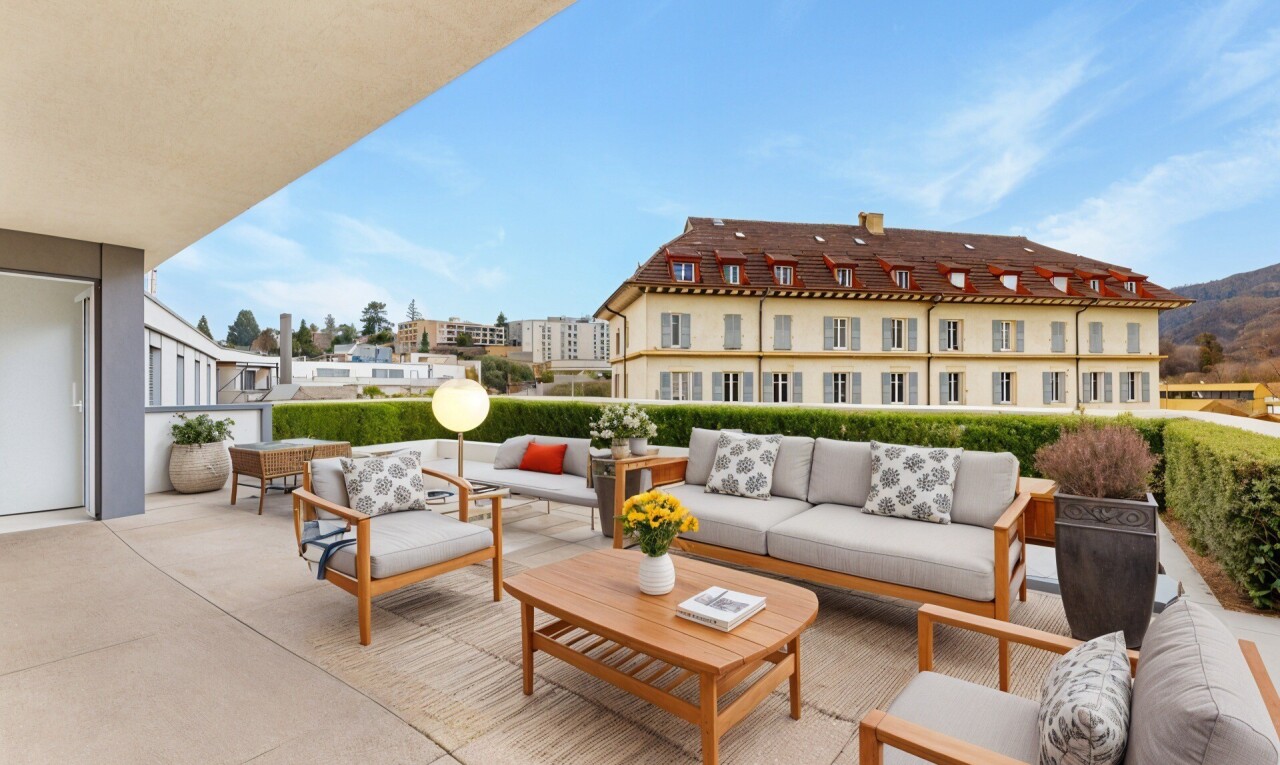 Appartement duplex en attique in à Neuchâtel - 0