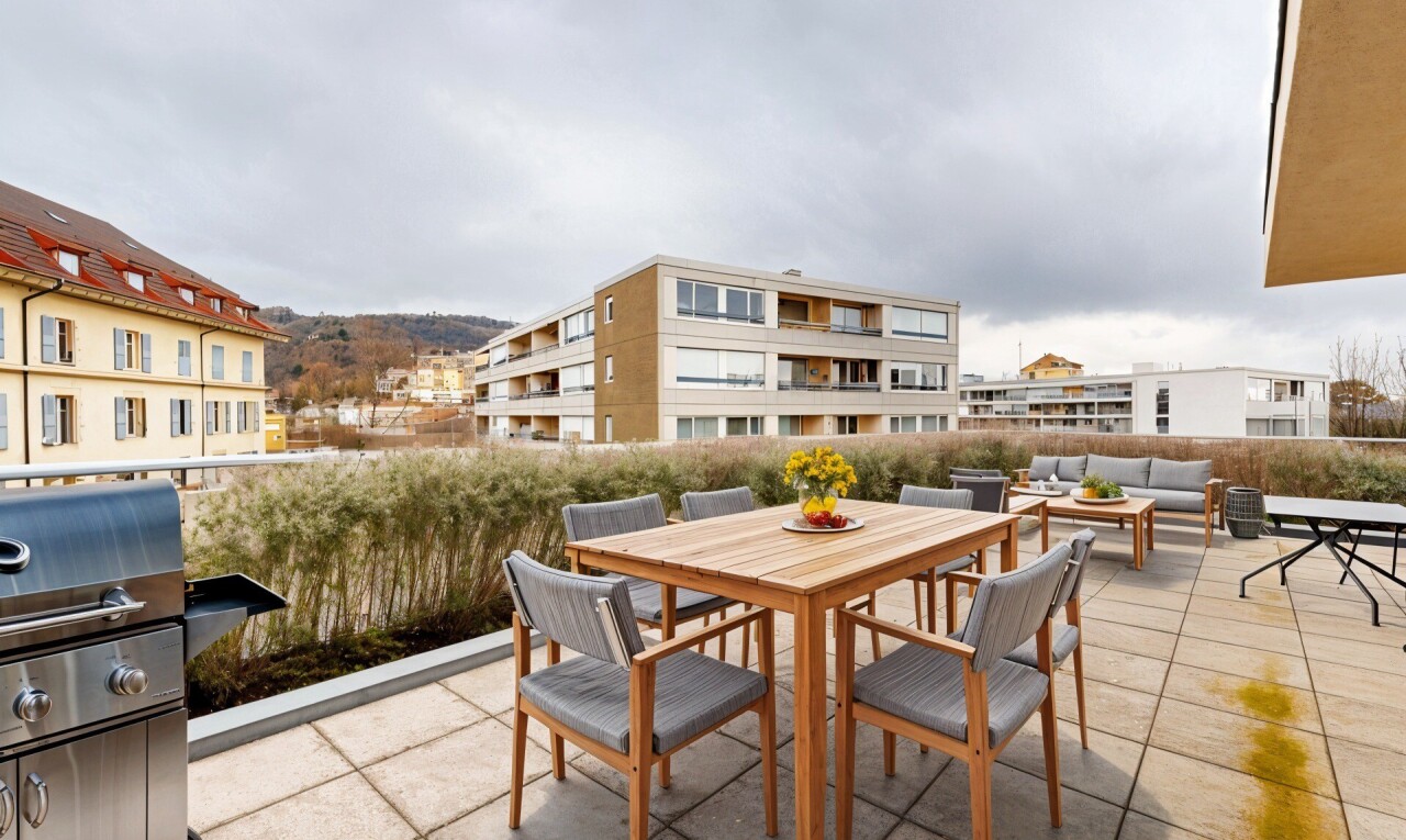 Appartement duplex en attique in à Neuchâtel - 11