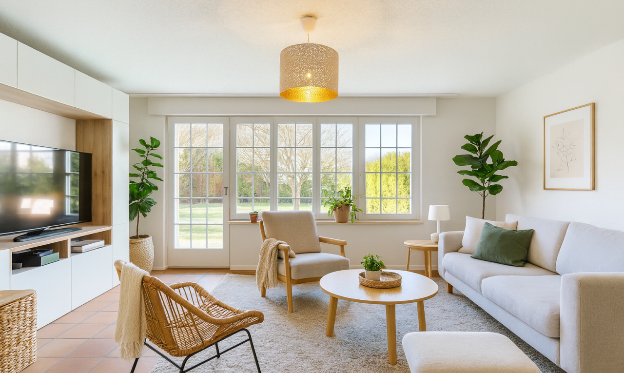 HELLE VILLA IN RUHIGER LAGE, ZWISCHEN NATUR UND LAUSANNE - 4