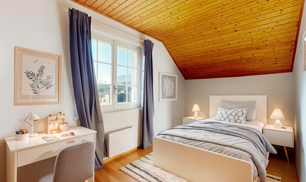 HELLE VILLA IN RUHIGER LAGE, ZWISCHEN NATUR UND LAUSANNE - 9