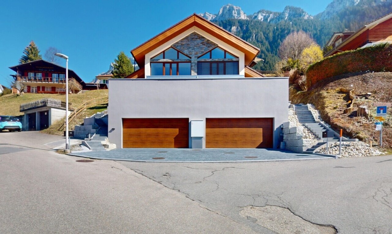 Neues Doppeleinfamilienhaus mit unverbaubarem Ausblick - 3