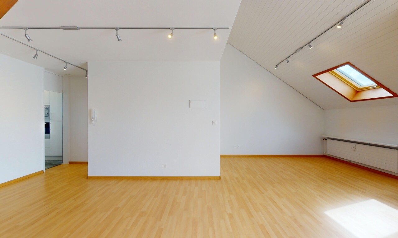 Renovierte 2.5-Zimmer-Attikawohnung in ruhiger Lage mit Balkon - 3