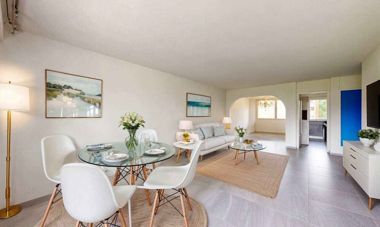 Renovierte 4.5-Zimmer-Wohnung mit unverbaubarer Aussicht - 1