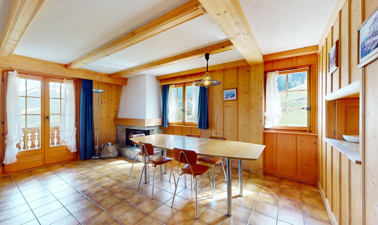 4 Vallées - Chalet mit zwei Wohnungen in Bruson am Fuße der Pisten - 3