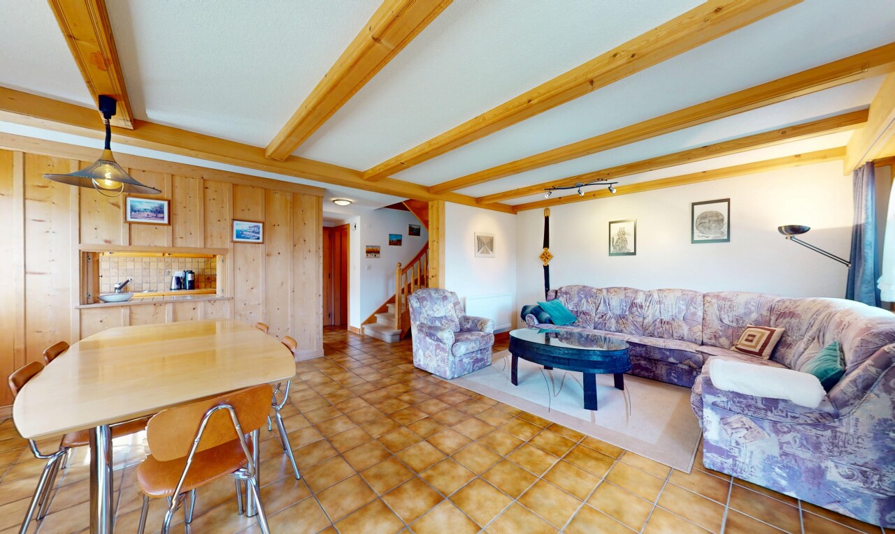 4 Vallées - Chalet mit zwei Wohnungen in Bruson am Fuße der Pisten - 4