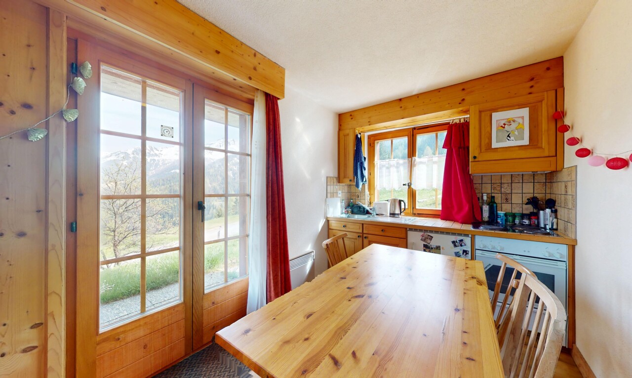 4 Vallées - Chalet mit zwei Wohnungen in Bruson am Fuße der Pisten - 10