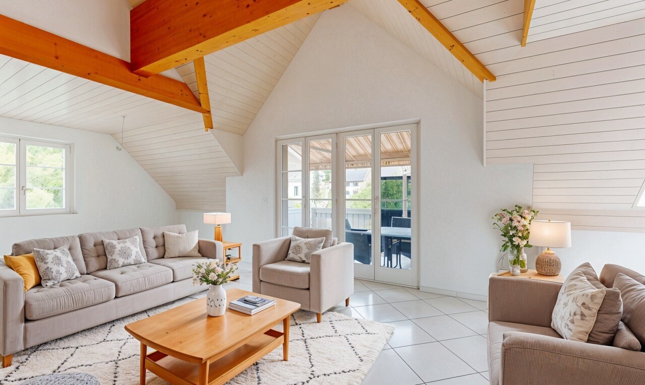 Attika-Maisonette-Wohnung in Zeiningen - 1