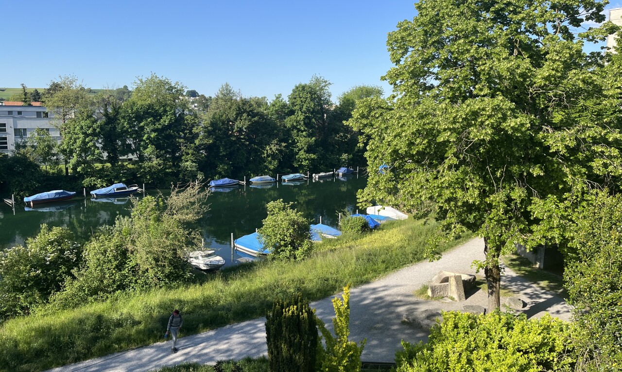 Moderne Attikawohnung direkt an der Zihl - 2