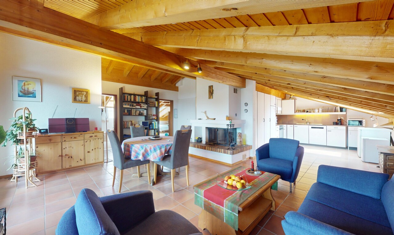 Beautiful, quiet 3.5-room flat in Savigny - 0