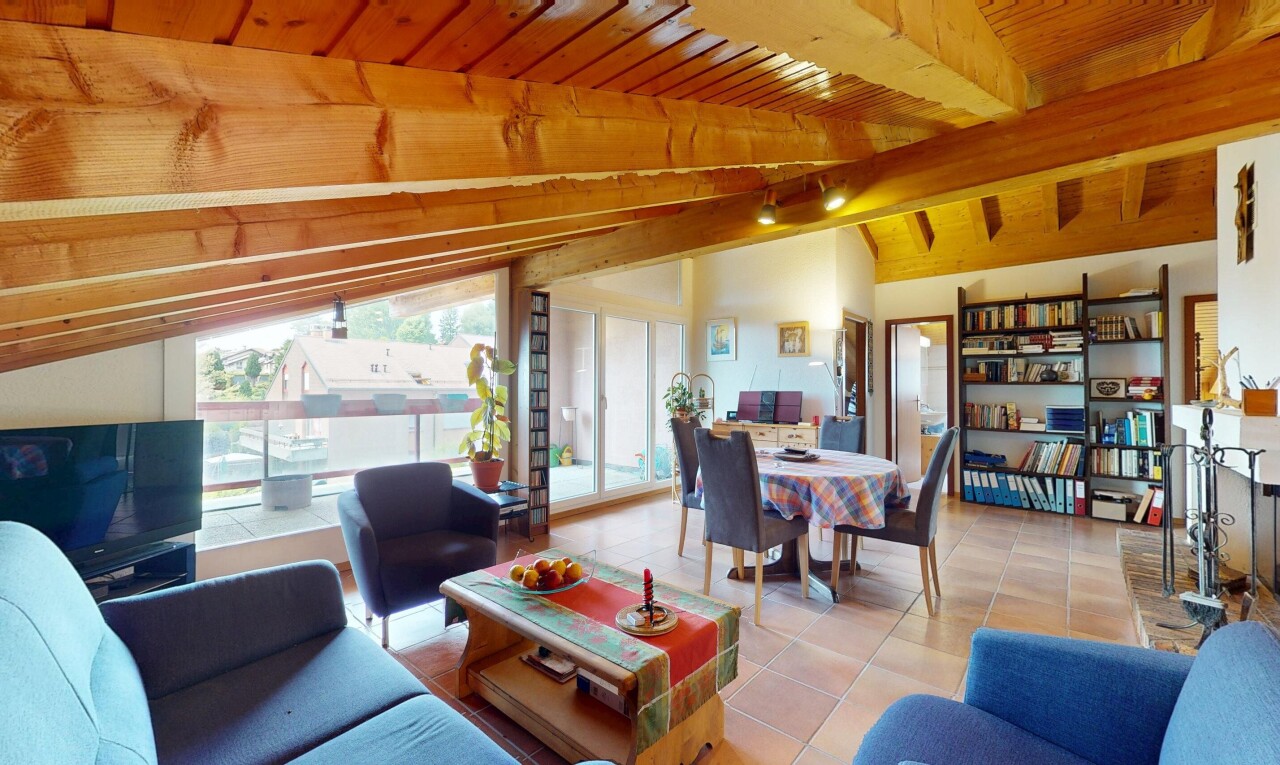 Beautiful, quiet 3.5-room flat in Savigny - 1