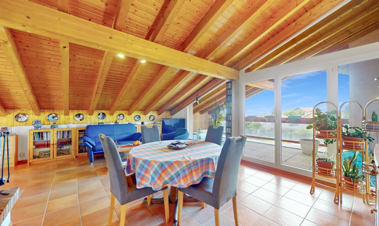 Beautiful, quiet 3.5-room flat in Savigny - 3