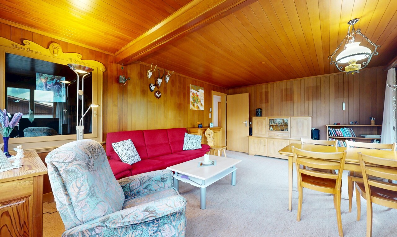 Sonnige Chalet-Wohnung mit Bergpanorama an zentraler Lage - 6