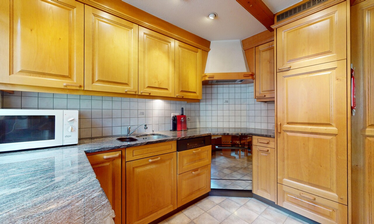 Sonnige Chalet-Wohnung mit Bergpanorama an zentraler Lage - 7