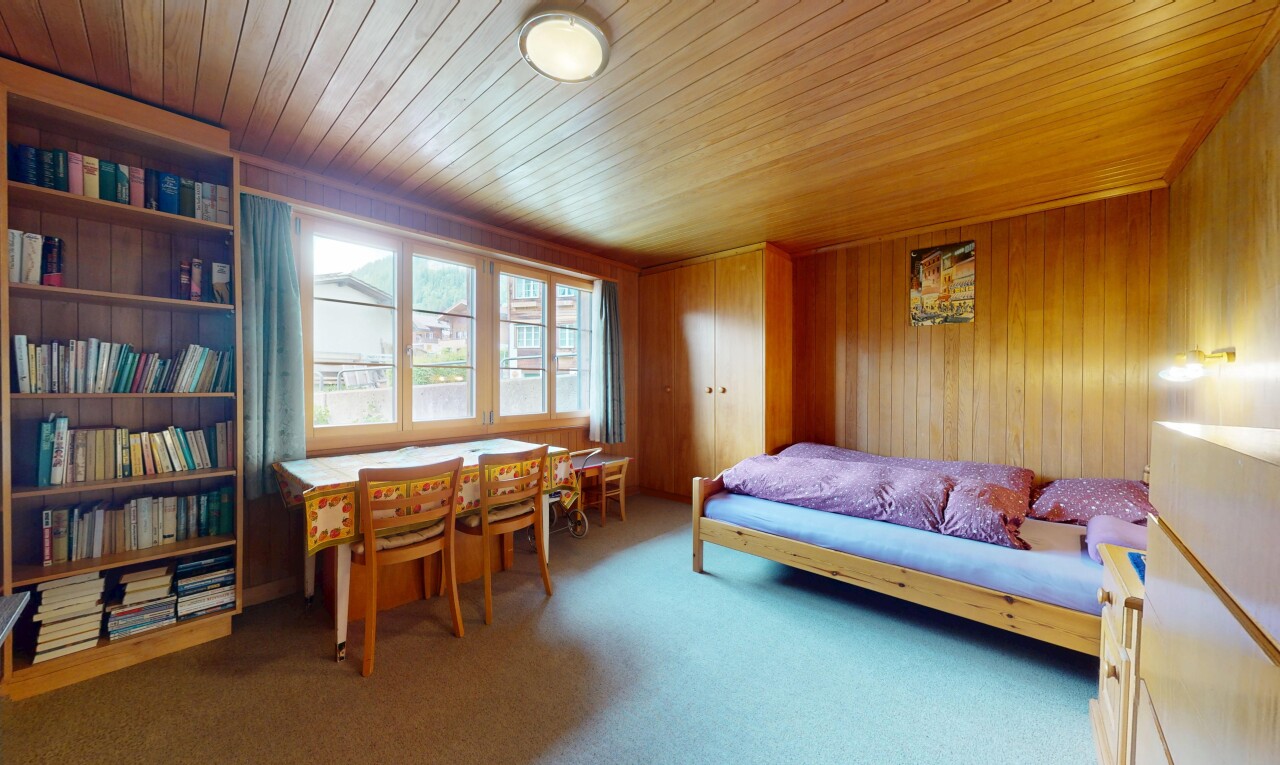 Sonnige Chalet-Wohnung mit Bergpanorama an zentraler Lage - 9