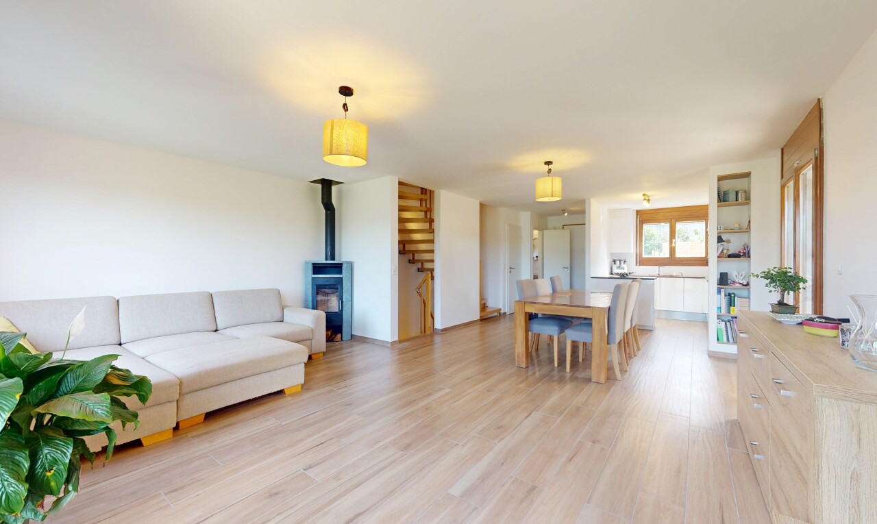 Maison mitoyenne d'angle in à Chancy - 3