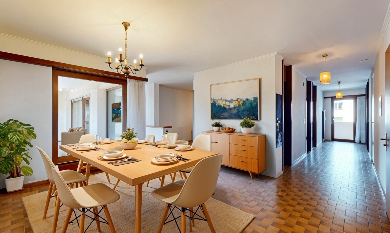 Spacious Top-Floor Apartment with Mountain Views in Sierre - 0