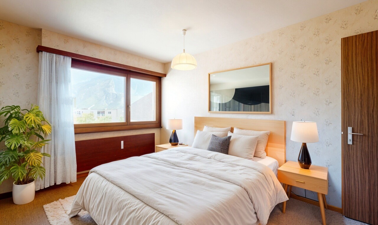 Spacious Top-Floor Apartment with Mountain Views in Sierre - 6