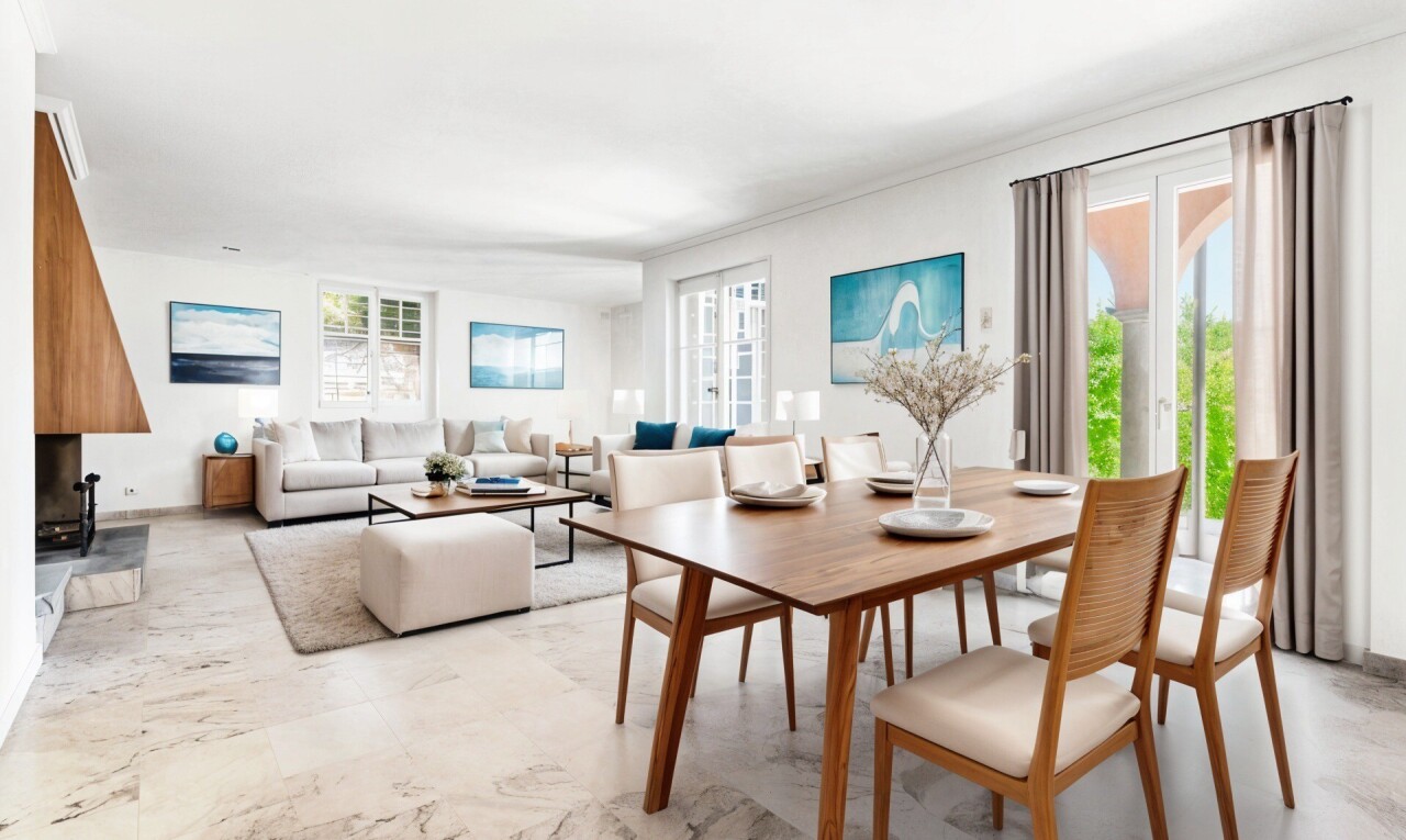 Elegant character apartment with garden in central Lausanne - 0