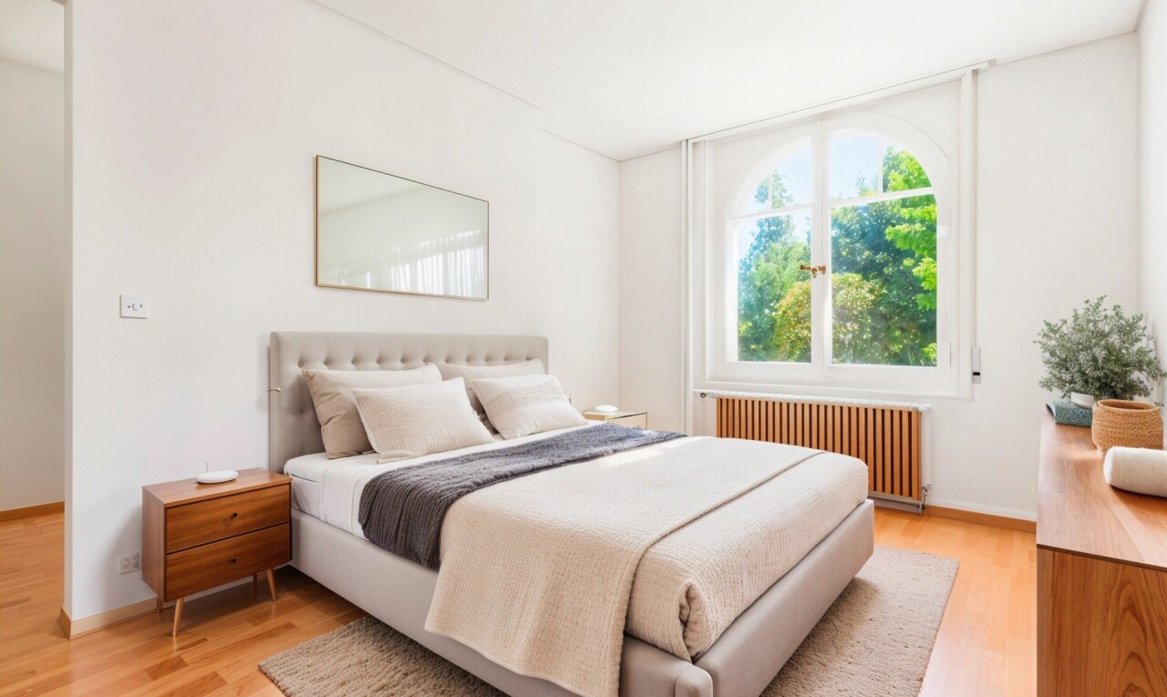 Elegant character apartment with garden in central Lausanne - 3