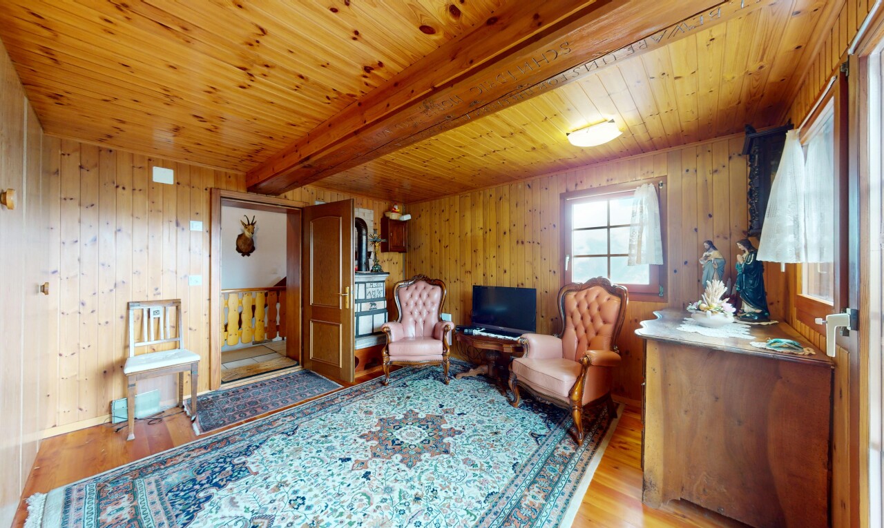 Traumhaftes Chalet in Unterbäch mit viel Land und Sonne - 6