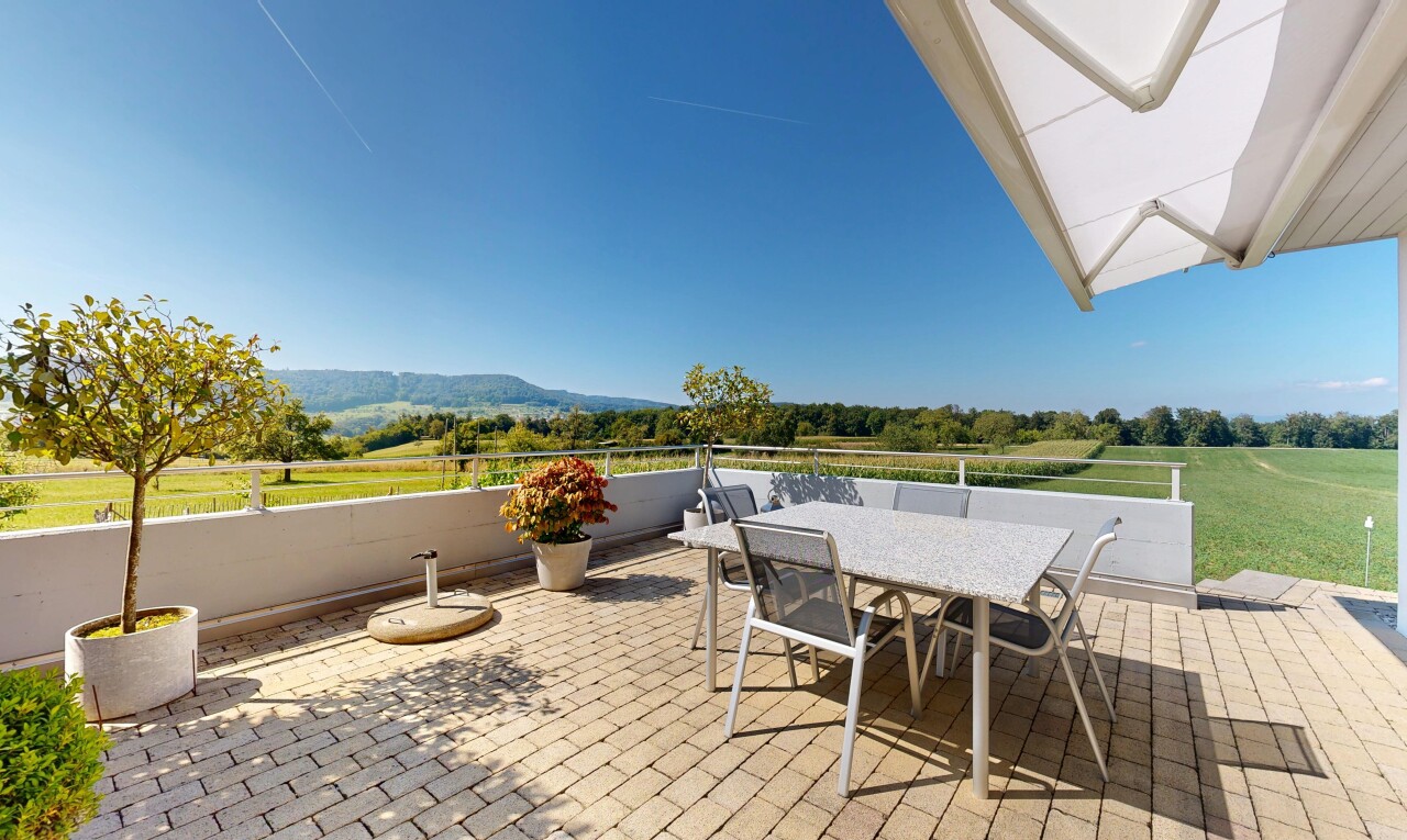 Wohntraum mit unverbaubarer Aussicht ins Grüne - 1