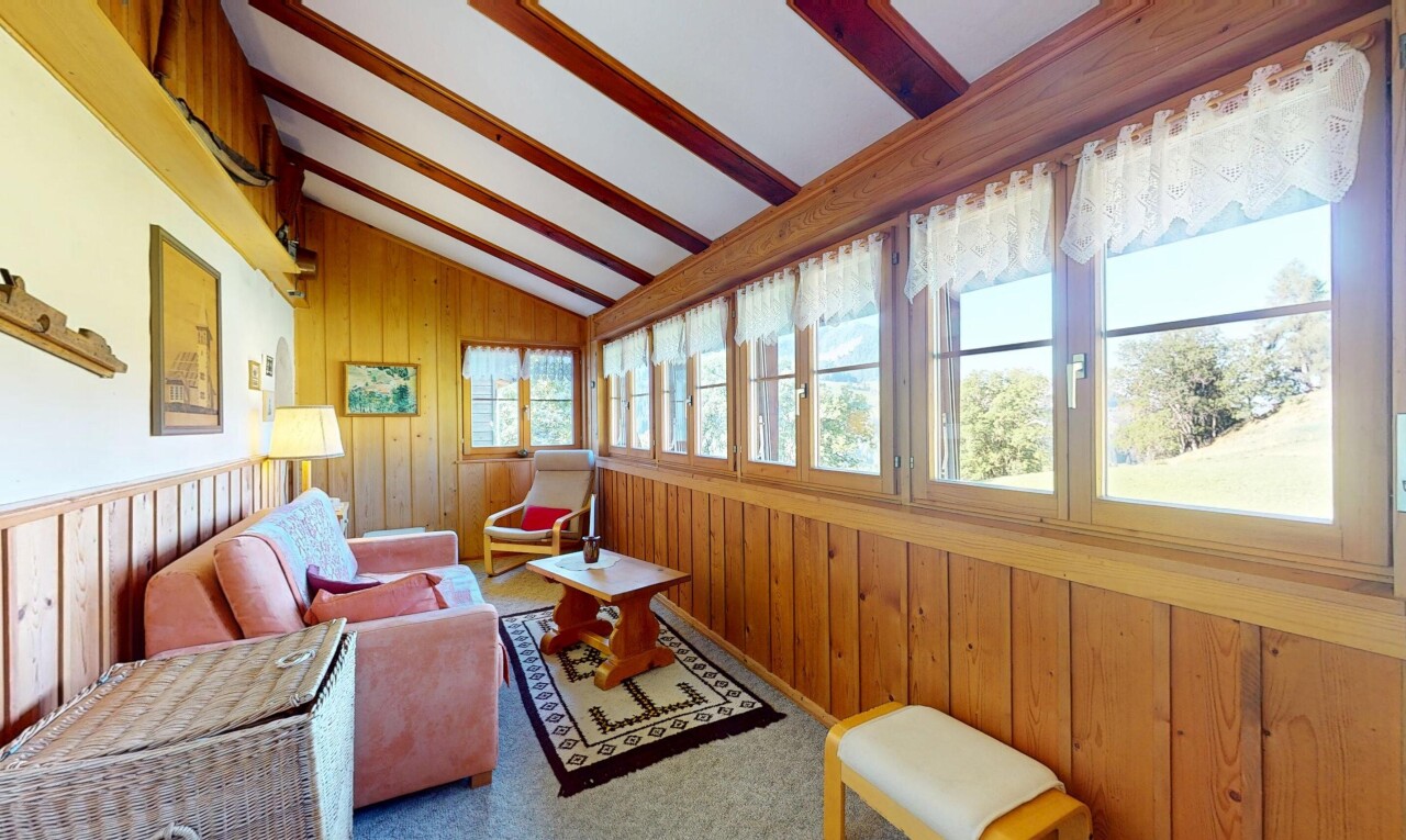 Bright chalet with stunning mountain views and private garden - 7