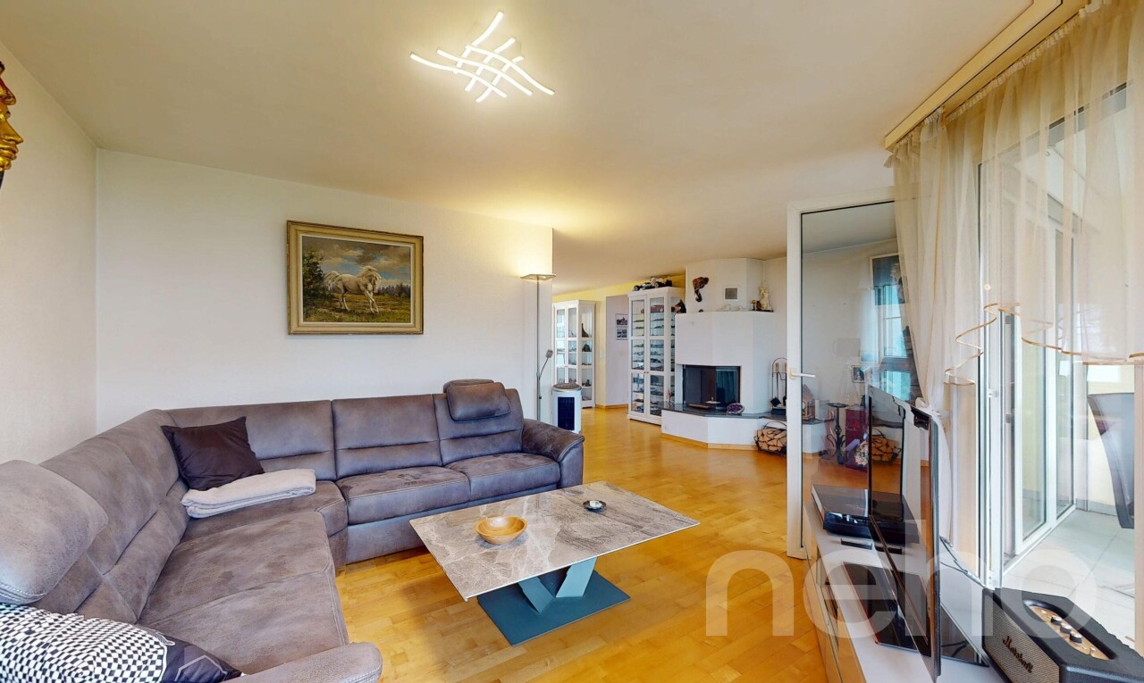 Charmante 3.5-Zimmer-Wohnung mit Wintergarten & Cheminée in Wittenbach - 1