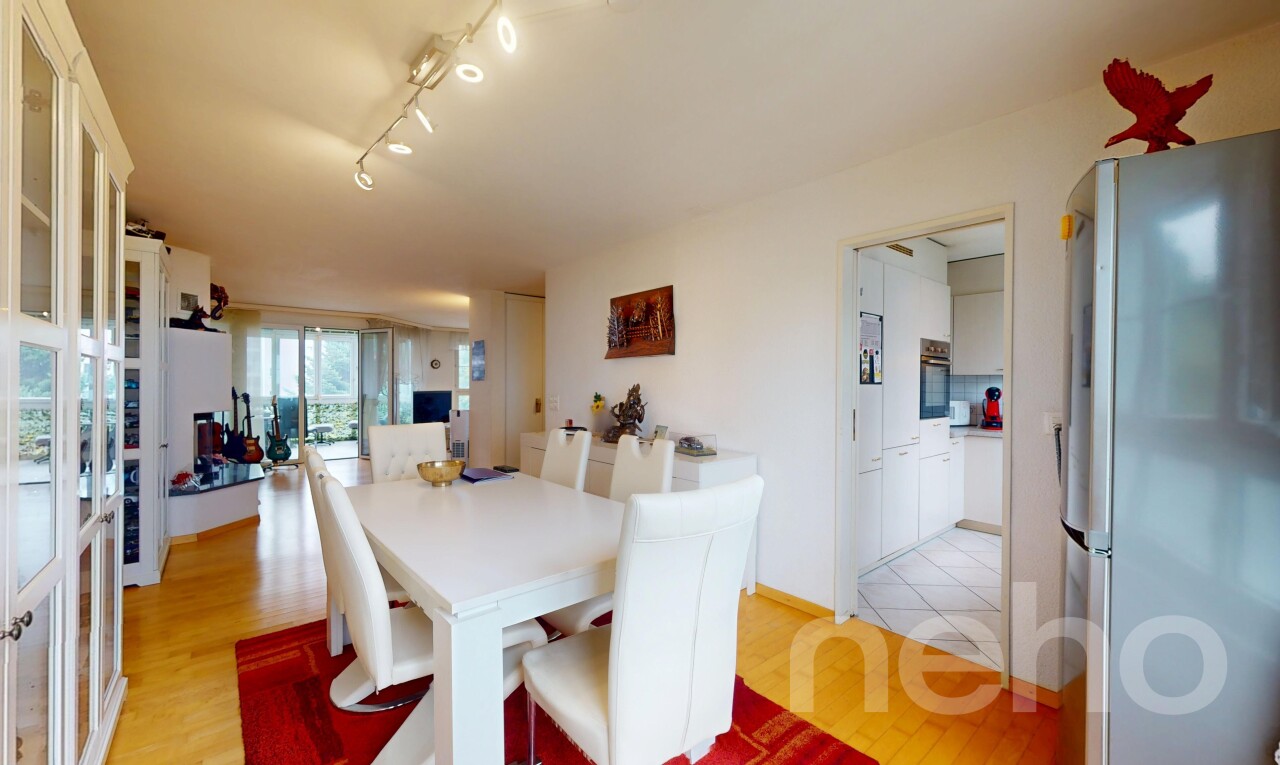 Charmante 3.5-Zimmer-Wohnung mit Wintergarten & Cheminée in Wittenbach - 2