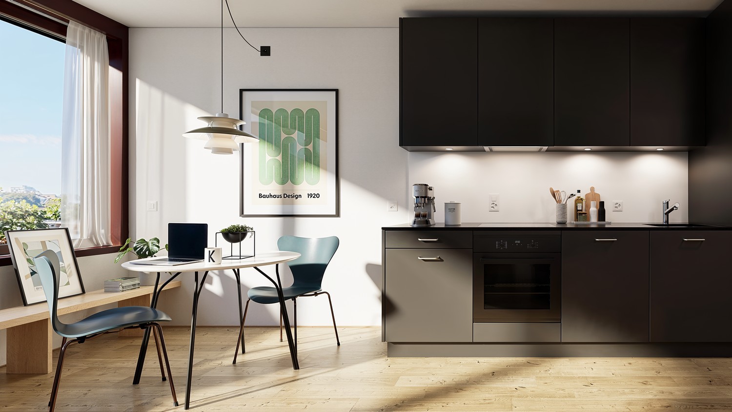 Wohnen mitten im Geschehen - Neubauwohnung im Herzen von Basel - 1