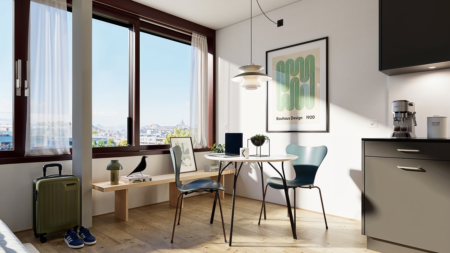 Wohnen mitten im Geschehen - Neubauwohnung im Herzen von Basel - 2