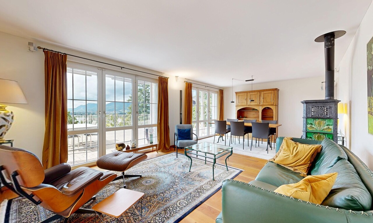 Stilvolles Zuhause mit Weitsicht, Gartenidylle und viel Licht - 3