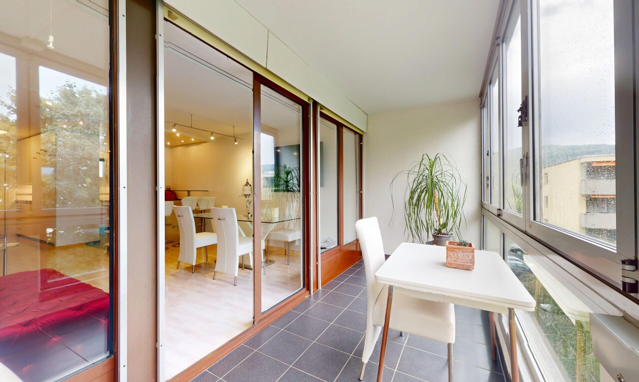 Maisonettewohnung mit 2 Balkonen, Garage und Aussicht ins Grüne - 3