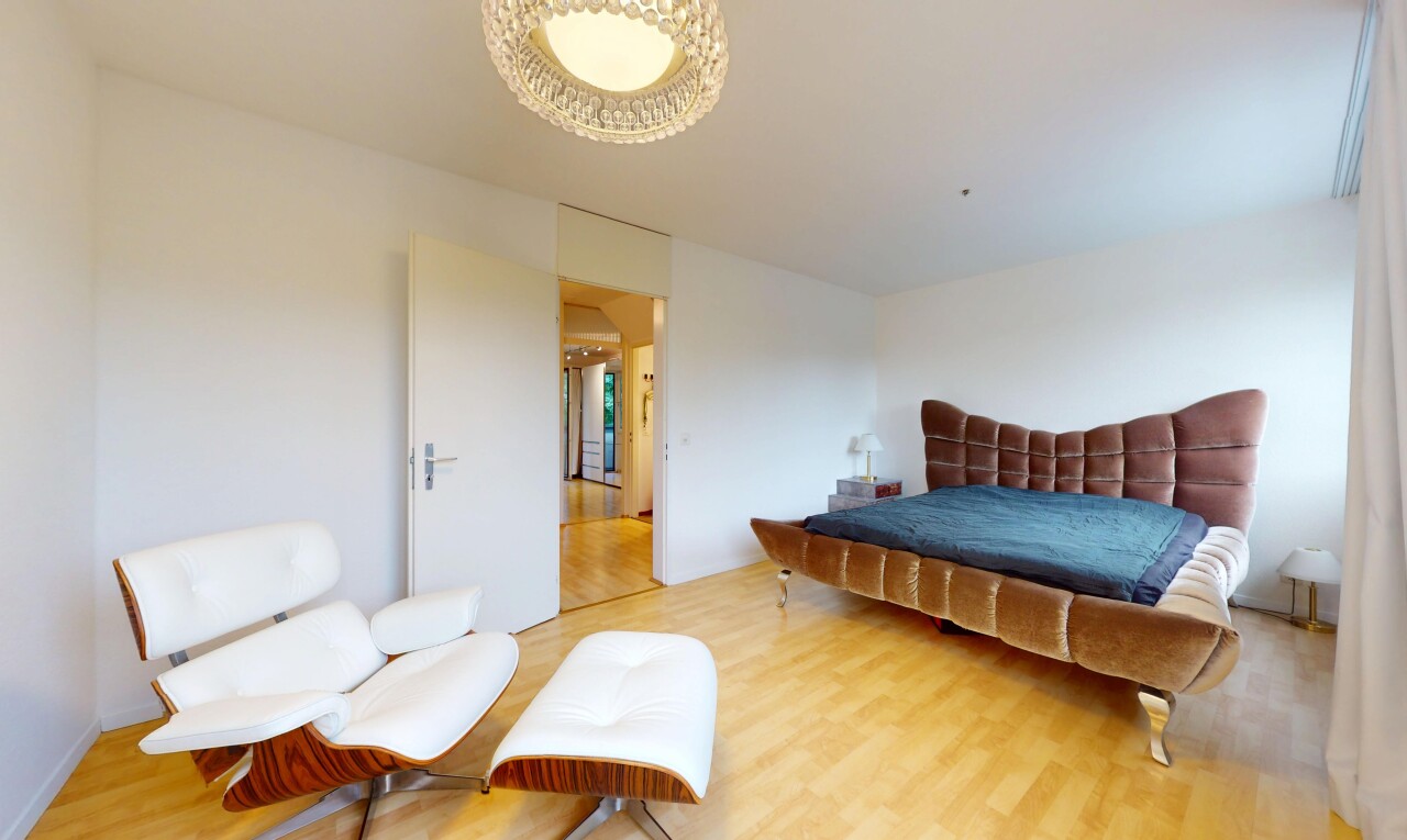 Maisonettewohnung mit 2 Balkonen, Garage und Aussicht ins Grüne - 8