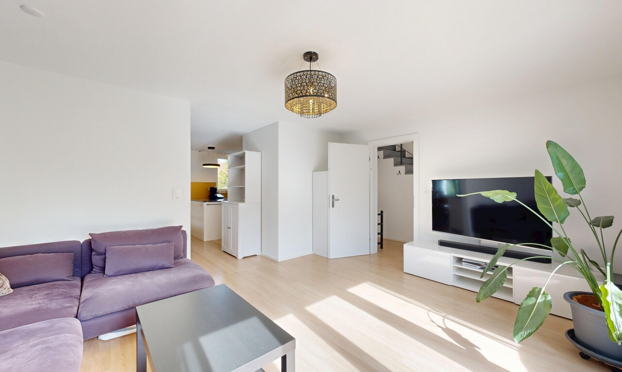 Moderne 4.5 Zimmer Doppelhaushälfte mit Garten und Teils Weitblick - 1