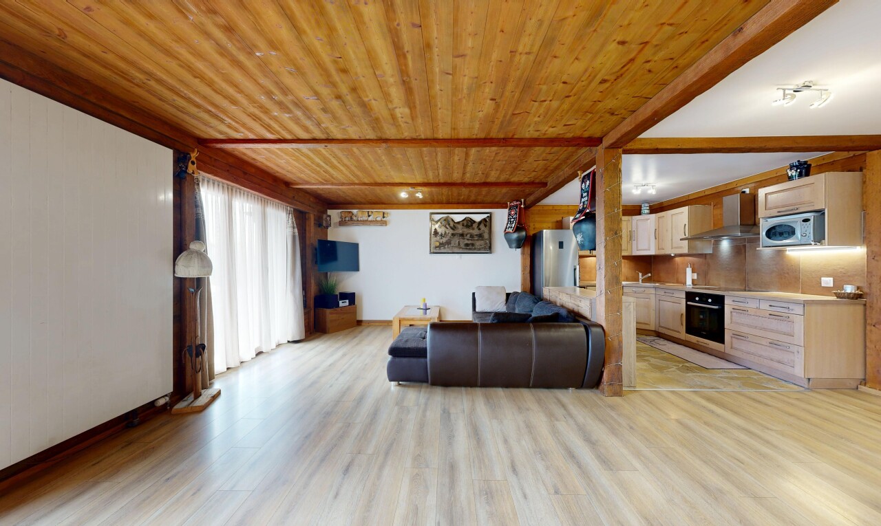 Appartement avec jardin in à Morgins - 1