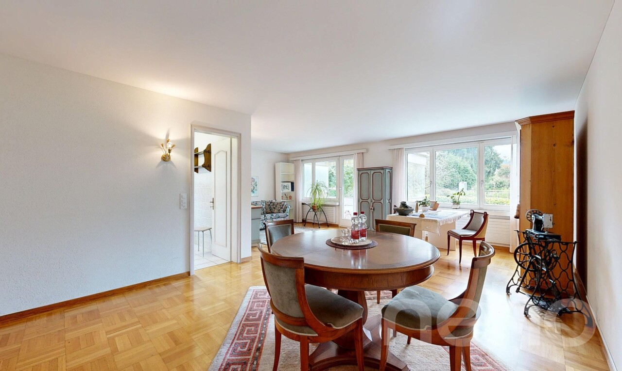 Praktische 3.5-Zimmer-Wohnung in ruhiger Lage nahe Stadtzentrum - 3