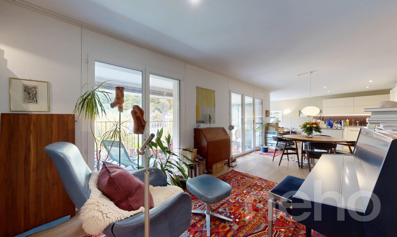 Lichtdurchflutete 2.5-Zimmer-Wohnung mit Blick Richtung Töss - 2