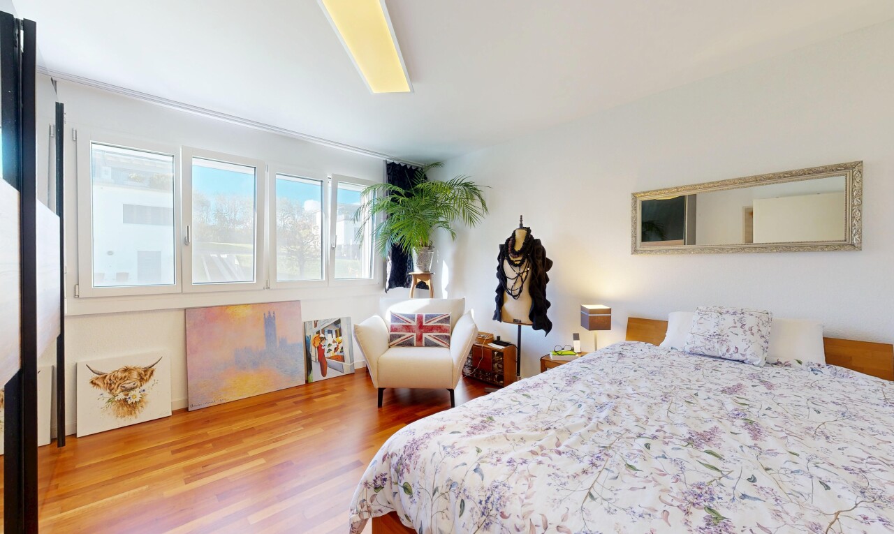 4.5-Zimmer-Maisonette-Wohnung Seesicht in Hünenberg See - 7