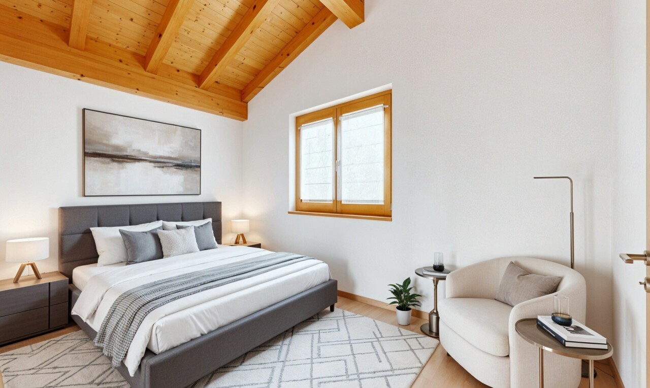 Appartement duplex avec jardin in à Morgins - 4