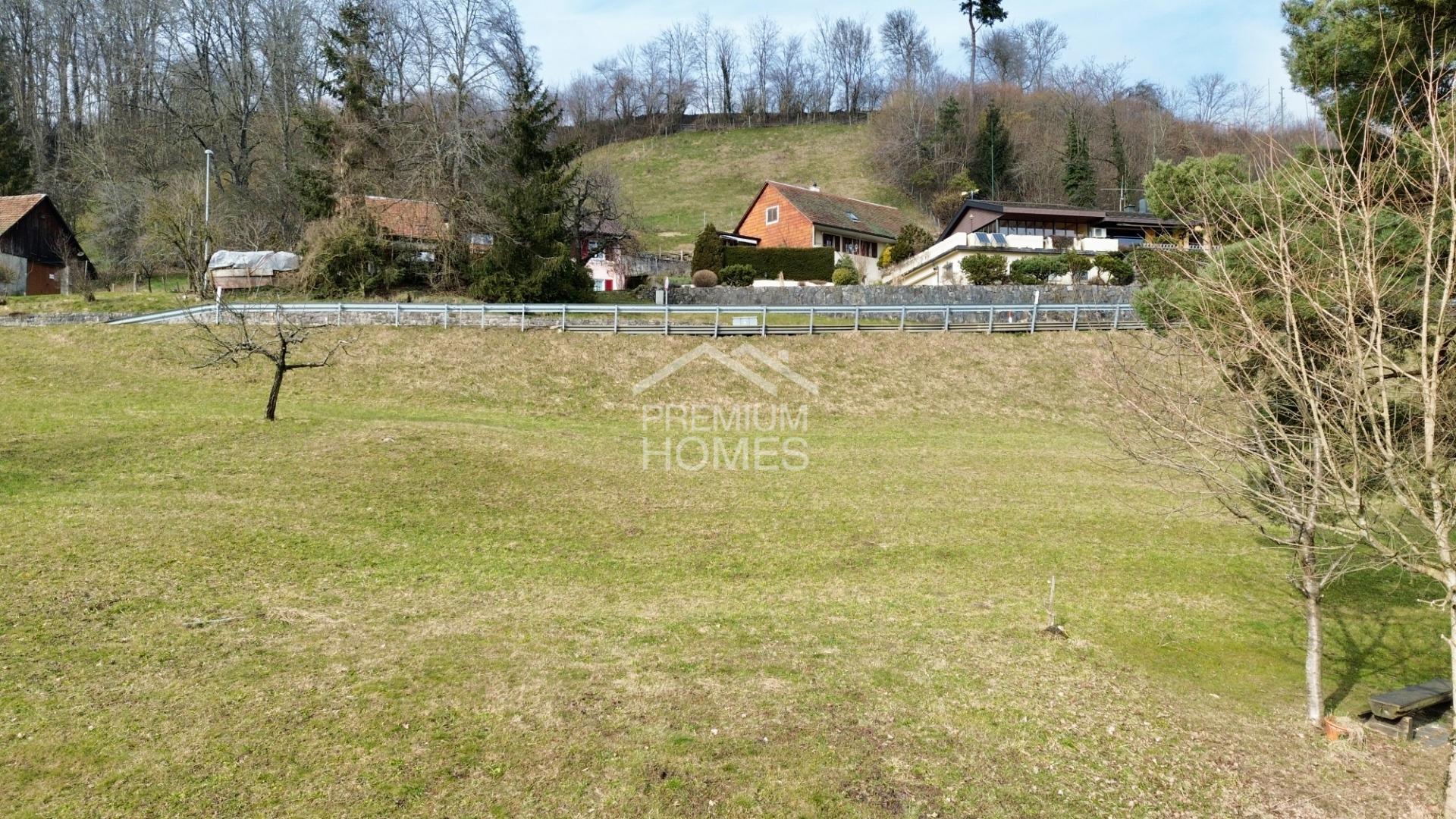 Ihr Bauprojekt beginnt hier ? 1'578 m² Grundstück in Rumisberg! - 2