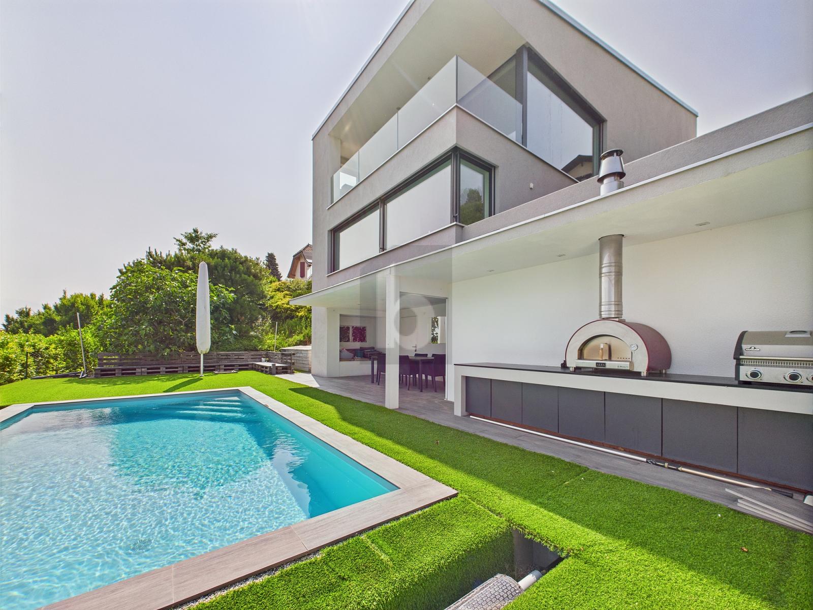 VILLA MODERNE AVEC PISCINE, SPA ET VUE - 0
