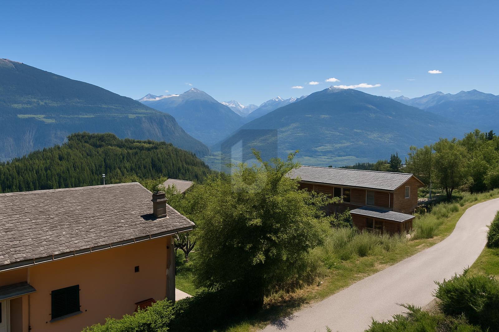 PRIX EXCEPTIONNEL ! VUE IMPRENABLE SUR LES ALPES - 1
