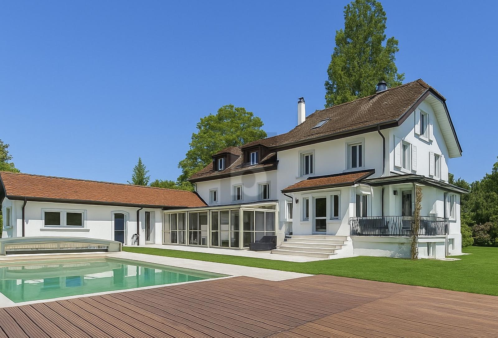 ÉLÉGANCE ET SÉRÉNITÉ AVEC PISCINE PRIVÉE - 0