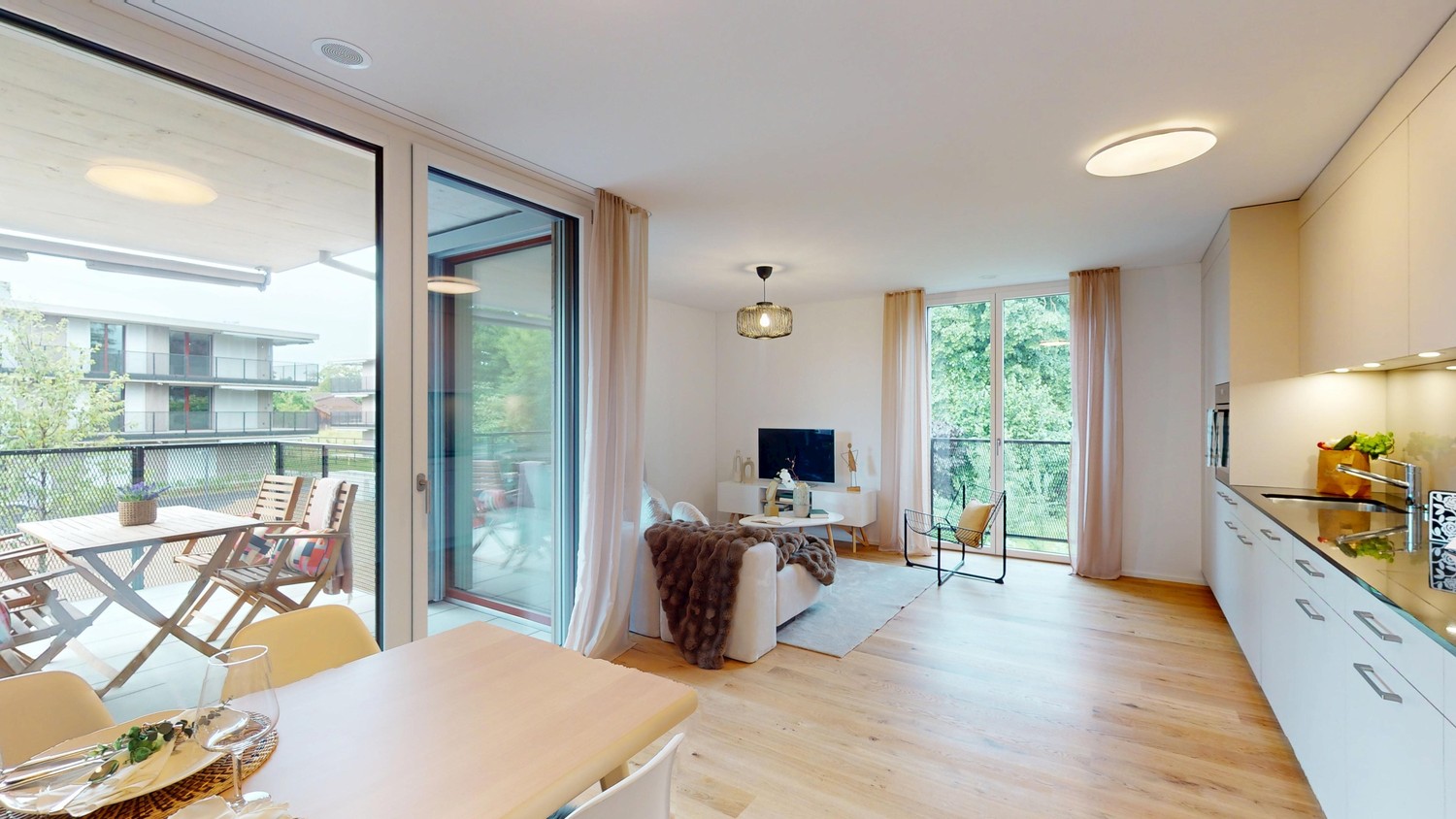 1 Monat GRATIS - ERSTVERMIETUNG BAHNWEID in Deitingen  HOCHWERTIGES WOHNEN IN MODERNER ARCHITEKTUR - 1