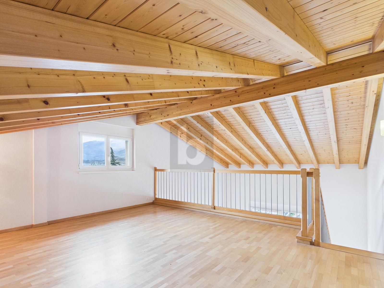 MODERNE, AVEC GRANDE MEZZANINE, VUE MONTAGNE - 2
